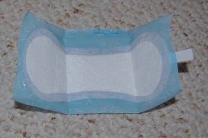 panty liner for yarn wreath