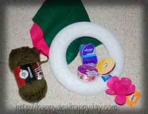 yarn wreath yarn wreath