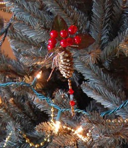 Pinecone Christmas Ornament