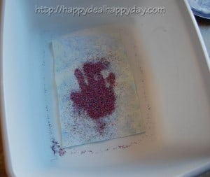 Baby's First Christmas Footprint Ornament DIY