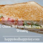 Ham And Cheese Melt With Basil Honey Mustard3 150x150