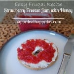 Strawberry Freezer Jam With Honey