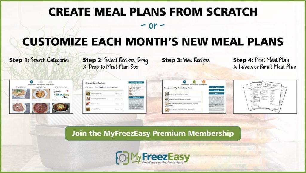 create meal plans from scratch