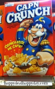 cereal marketing strategies:  capn crunch cereal staring at your kids
