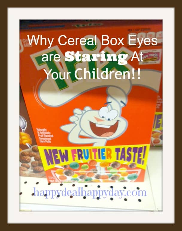 Cereal Box Cover: Why The Cartoons Are Staring At Your Children ...