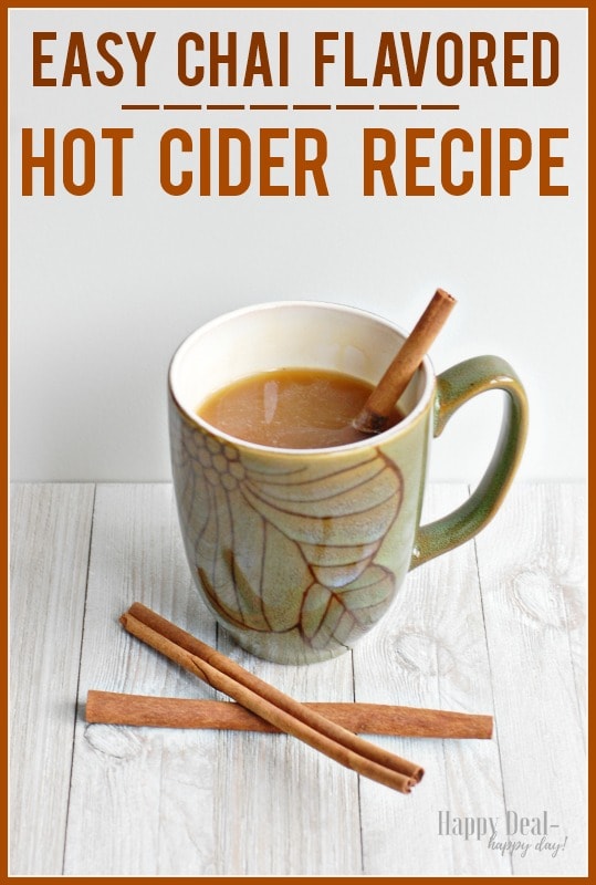 Easy Chai Flavored Hot Cider Recipe 1