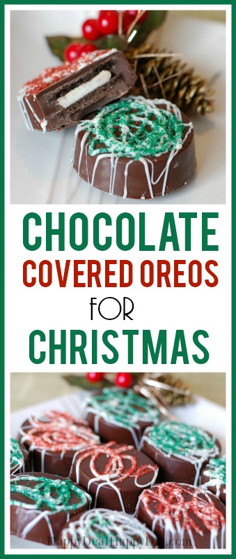 Chocolate Covered Oreos For Christmas