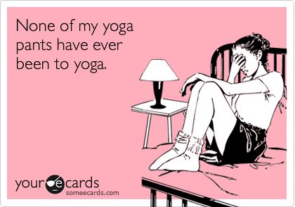 never been to yoga