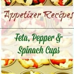 Feta Pepper Appetizer Collage