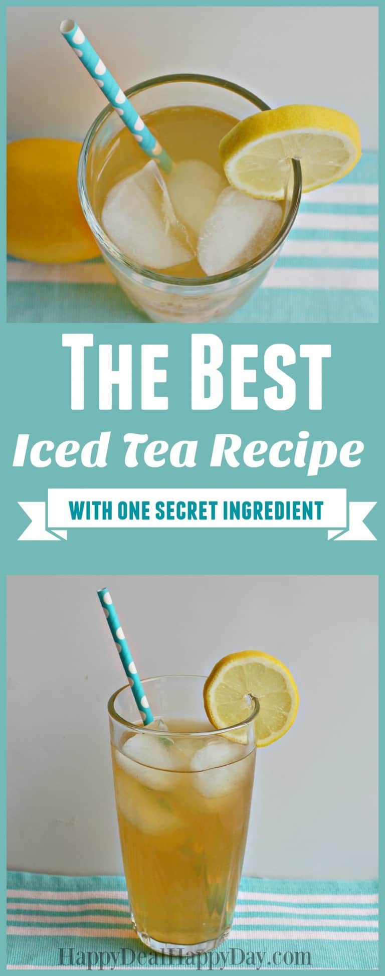 The BEST Iced Chamomile Tea Recipe! Happy Deal Happy Day!