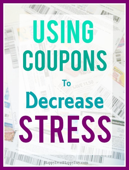 Coupons Decrease Stress