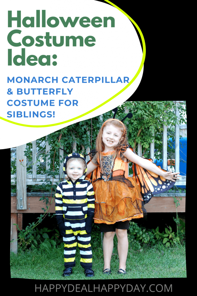 DIY Halloween Costumes | Monarch Caterpillar Costume - Happy Deal ...