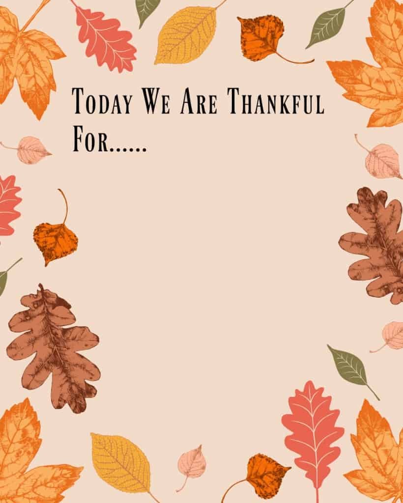 Picture Frame Dry Erase Board for Thanksgiving - Includes Free ...