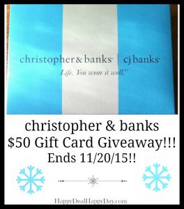 christopher & banks giveaway