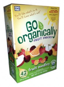 go organically fruit snakcs