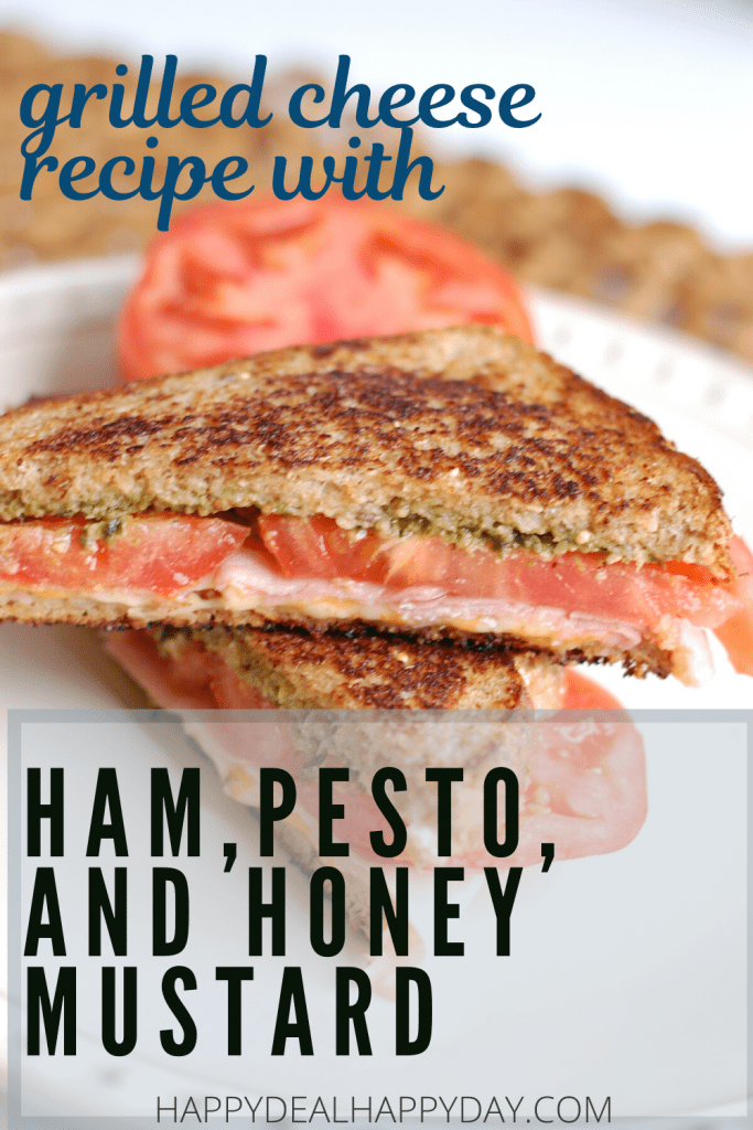 Ham And Cheese Wih Basil Pesto And Honey Mustard 683x1024