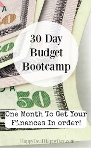 30 day budget bootcamp main