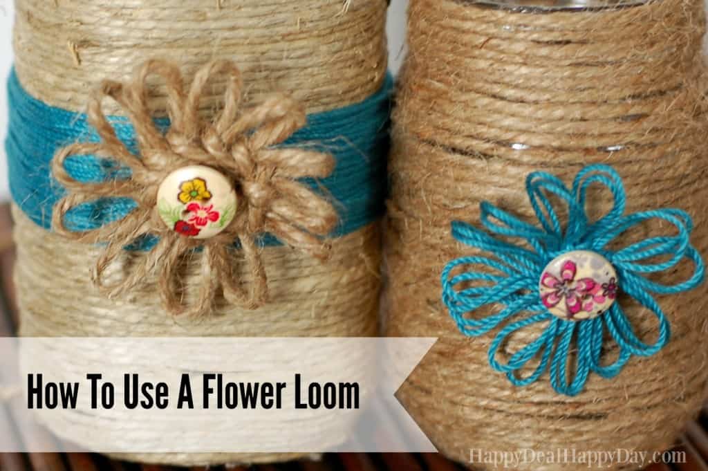 flower loom tutorial