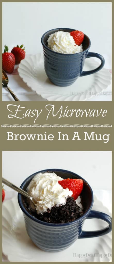 90 Microwave Brownie in a Mug - EASY recipe and SO YUMMY!!! 