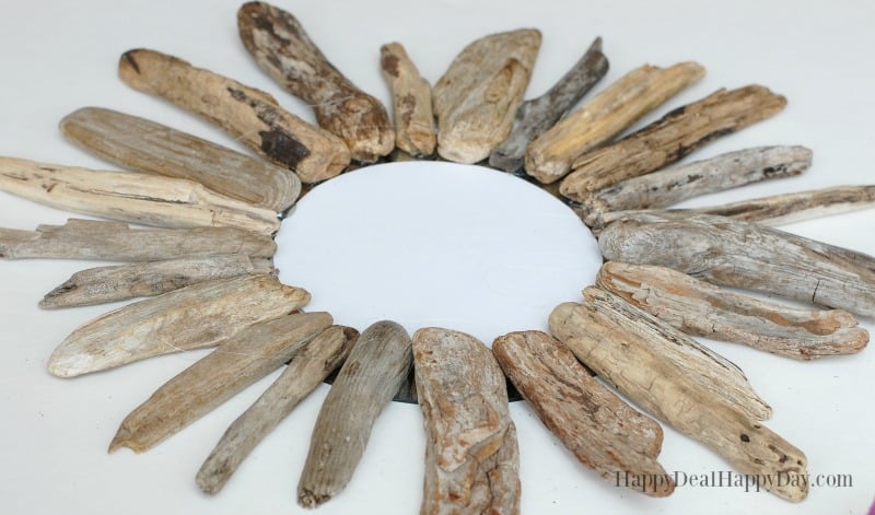 DIY Drift Wood Mirrors - There are some great pics on this post of a DIY drift wood mirror tutorial!