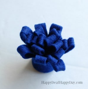 felt flowers