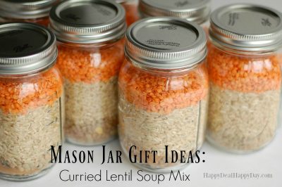 Lentil Soup Mason Jar Gifts - The Girl on Bloor
