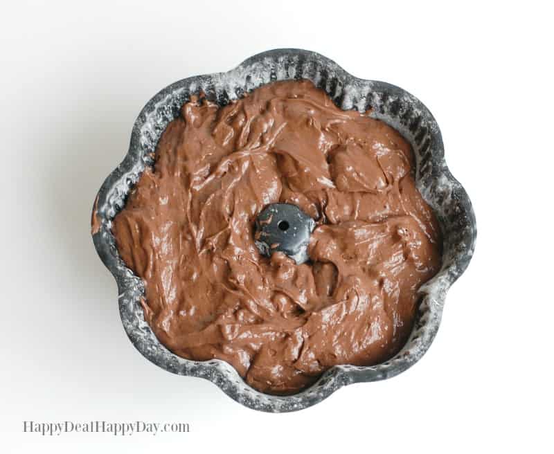 Homemade Moist Chocolate Cake Recipe with Pudding