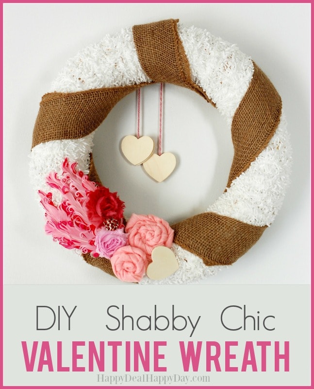 DIY Valentine's Day Wreath