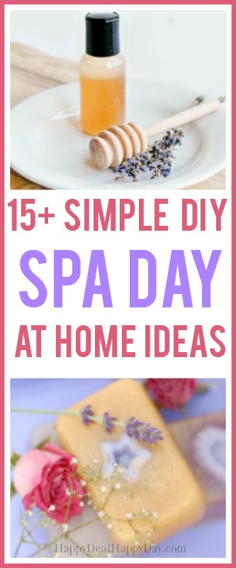  Simple DIY Spa Day at home ideas!