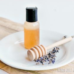 lavender honey face wash