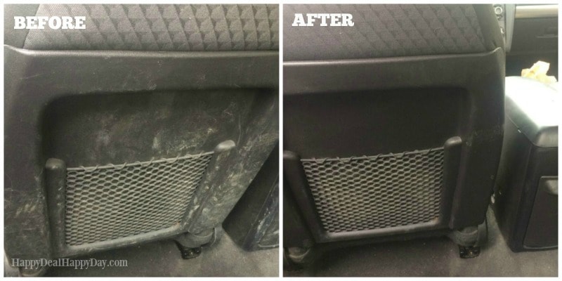clean car hack -before and after