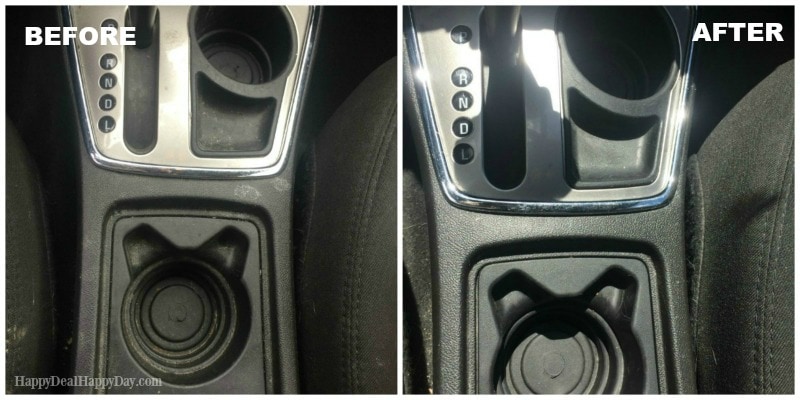clean car hack before and after