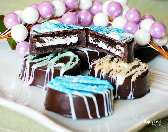 Chocolate Covered Oreos For Spring