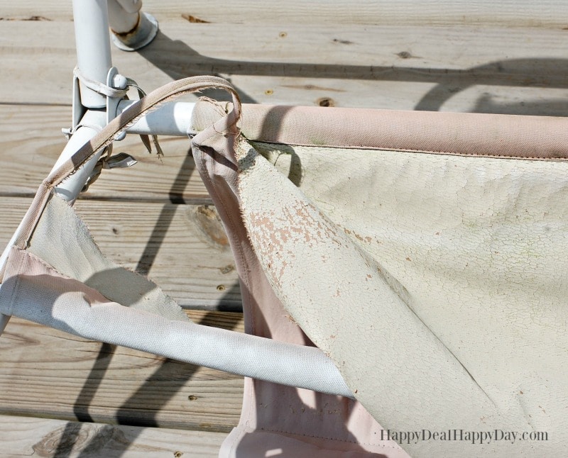How To Fix Broken Canvas On A Porch Swing Happy Deal Day - Patio Swing Seat Fabric Replacement