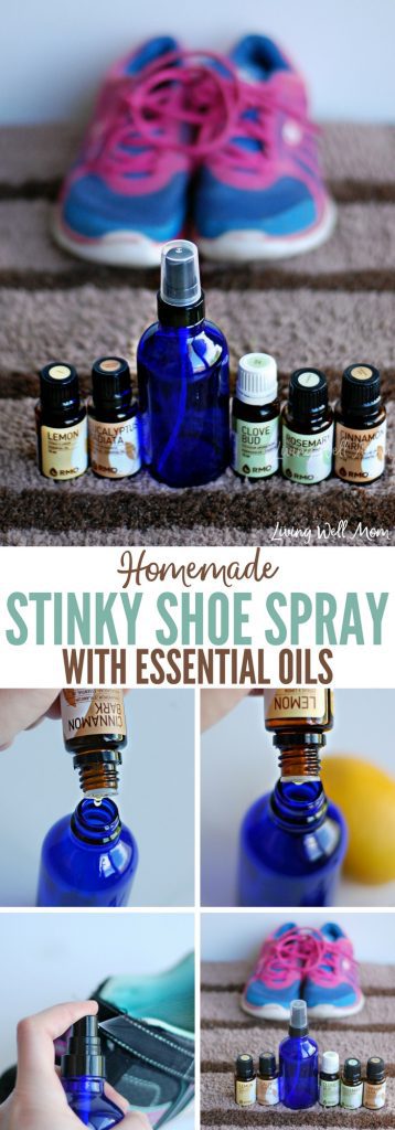 Homemade Stinky Shoe Spray Collage 358x1024
