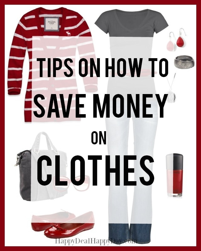 Tips on how to save money on clothes