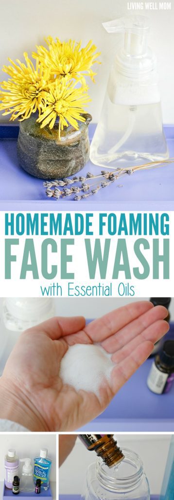 Homemade Foaming Face Wash With Essential Oils C 3