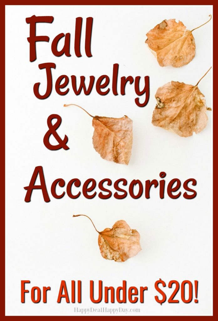 Fall Jewelry And Accessories Text