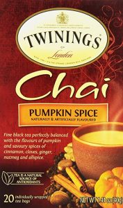 Pumpkin Spice Chai tea for pumpkin spice season