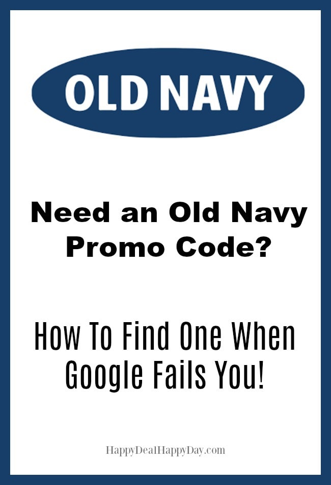 Old Navy Promo Code Vertical