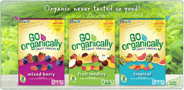 Go Organically Fruit Snacks E1511892799285