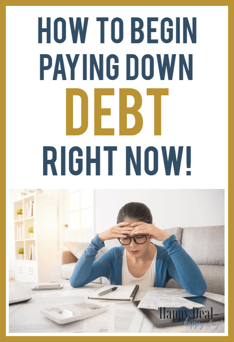 20 Day Budget Challenge: Ideas on How To Begin Paying Down Debt
