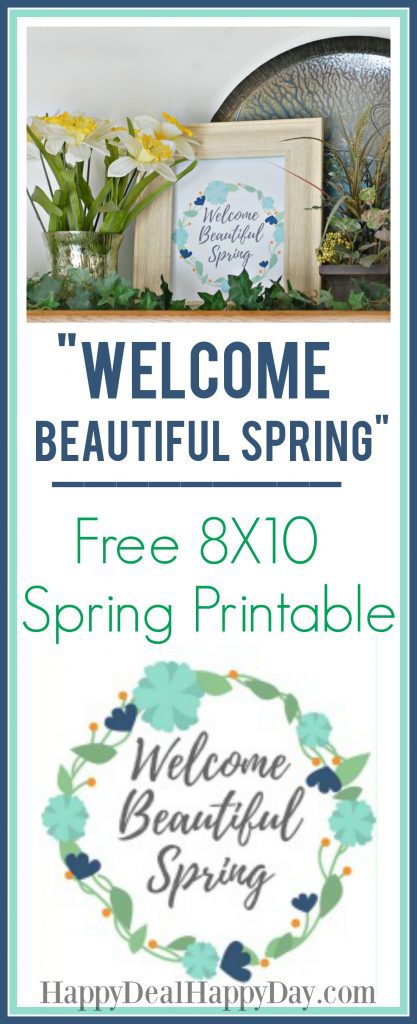 Free 8X10 Spring Printable