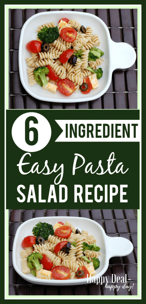 QUICK & EASY Pasta Salad Recipe