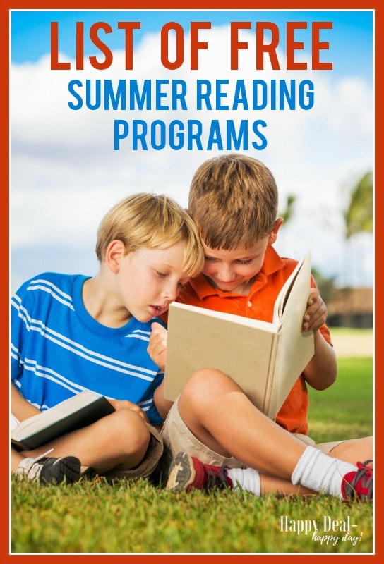 list of free summer reading programs