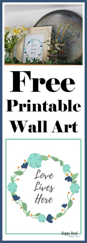 Free printable wall art - 4 styles to choose from!  Download, print, and frame right from home!!  #freeprintable #wallart #freeprintablewallart #loveliveshere #catlovers #home 