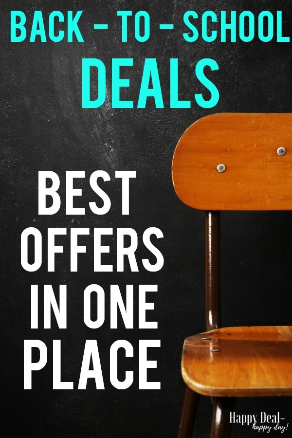Back To School Deals - Best Offers in One Place!!