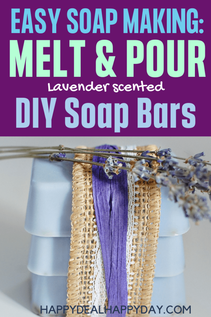 Easy Lavender Scented Bar Soap