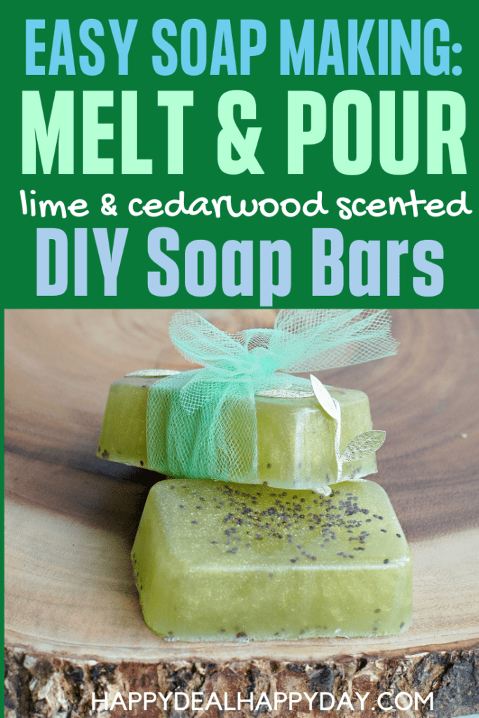 Cedarwood Soap With Chia Seeds Recipe