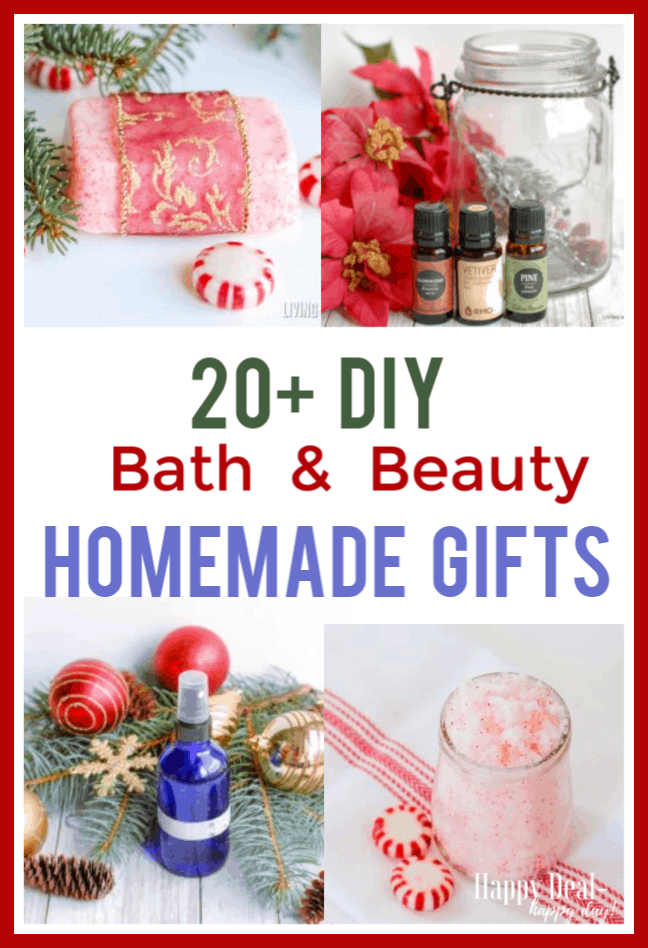 20 DIY Bath Beauty Homemade Gifts